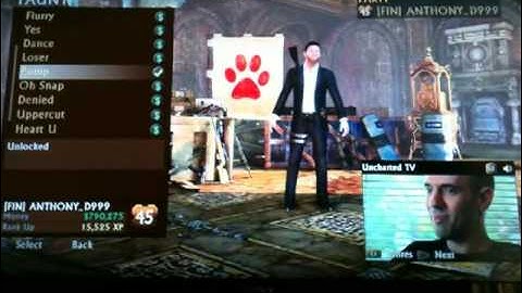 Uncharted 3 All taunts-full game