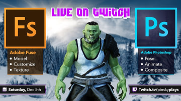 Adobe Fuse + Photoshop Integration