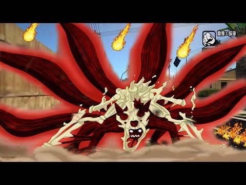 Video GTA San Mods - Cửu Vĩ ̉Naruto 6 Đuôi Phá Hủy Thành Phố... - youtube