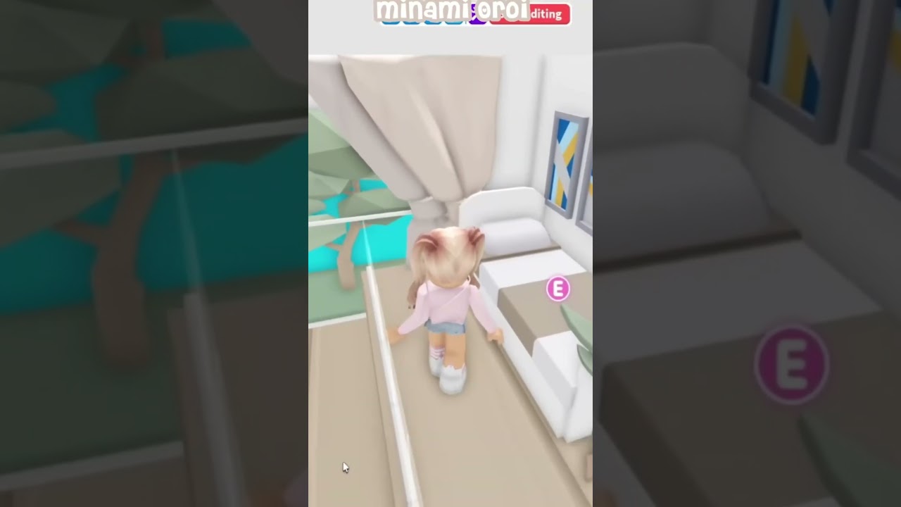 Explore a Dreamy 3D Room with a Stylish Female Character!