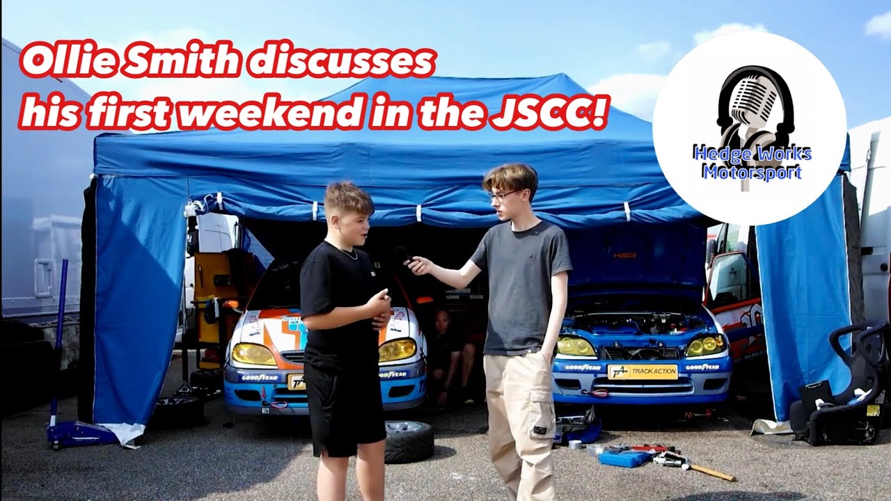 Ollie Smith discusses his first weekend in the Junior Saloon Car Championship!