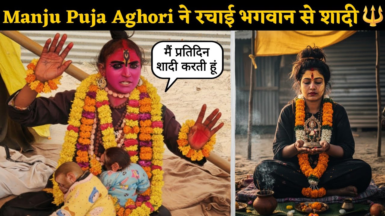 Manju Puja Aghori रचाई भगवान से शादी दुनिया की सबसे अनोखी शादी ?