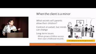 Client Confidentiality With A Minor