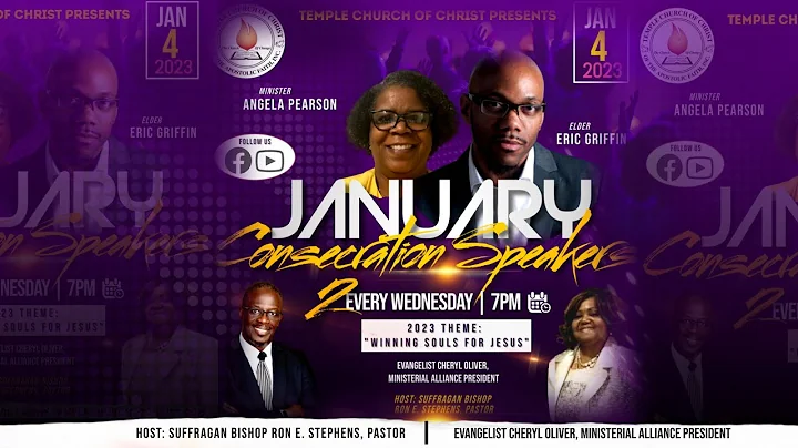 Minister Angela Pearson & Elder Eric Griffin, Spea...