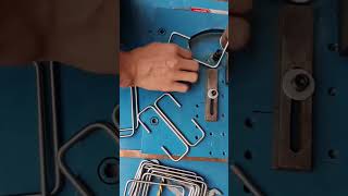 Stainless steel rod bending #creative inspiration Stainless steel rod bending #creative inspiration