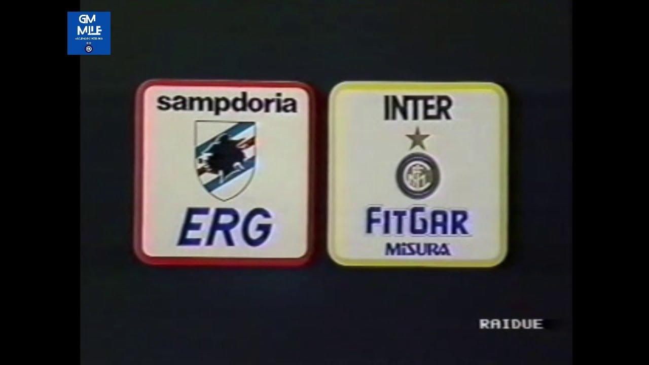 1991-92 (4^ - 22-09-1991) Sampdoria-INTER 4-0 Servizio DomenicaSprint Rai2