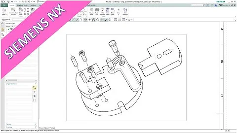 Explosion - Siemens NX 10 Training - Drafting & Assembly