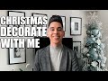 CHRISTMAS DECORATE WITH ME | DESIGNER CHRISTMAS TREE DECORATING IDEAS | HOLIDAY DECOR SHOP WITH ME