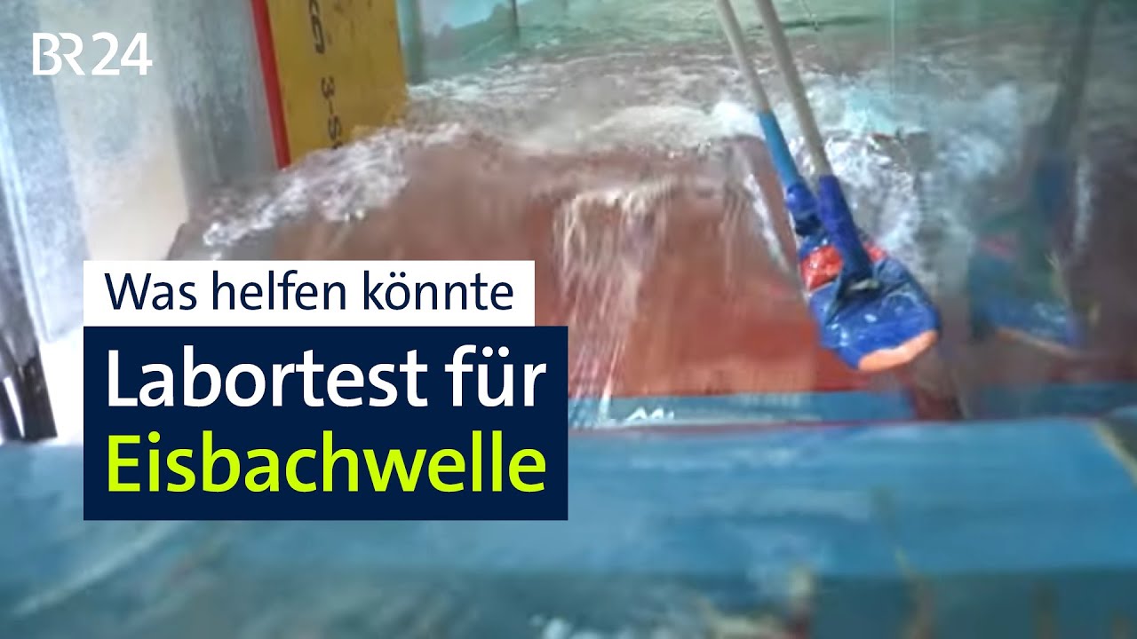 Wie kommt die Eisbachwelle für Surfer wieder? Das sagen Strömungstechniker | Abendschau | BR24