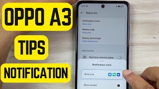 🔔 OPPO A3 Notification Icon Guide | How to Manage & Customize Notifications 📱