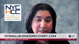 Univision - Andrea Giraldo Interview On Helping Applications Small Bussiness