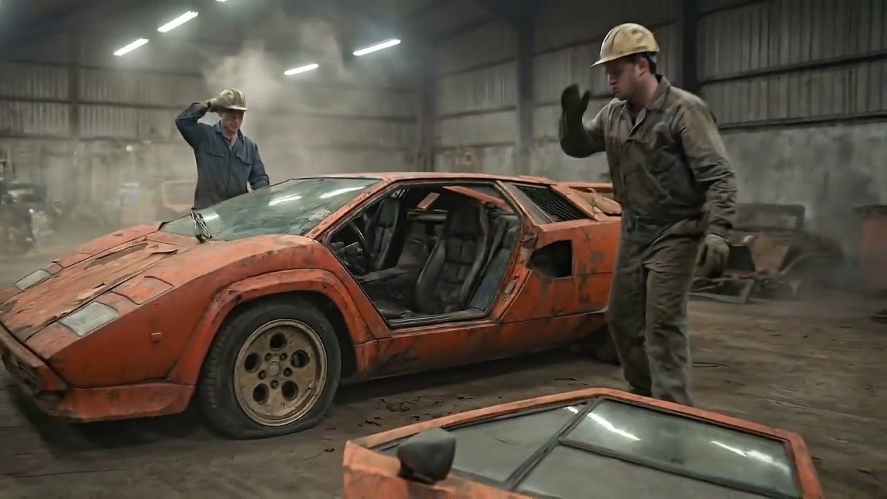 Lamborghini Countach Restoration: From Rusted Relic to Supercar Legend