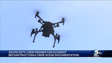 OKC police get new drones for accident reconstruction, crime scene documentation