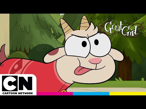 Babysitting a BABY GOAT gone wrong! 🍼🐐| Goat Girl | Cartoon Network