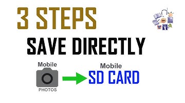 How to set SD card as default storage location of Camera