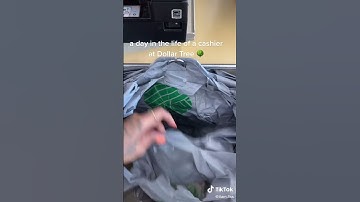 A Day In The Life Of A Cashier At Dollar Tree! TikTok iiam.liss