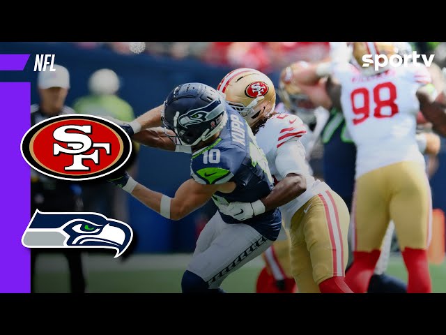 SAN FRANCISCO 49ERS X SEATTLE SEAHAWKS | MELHORES MOMENTOS | 1ª