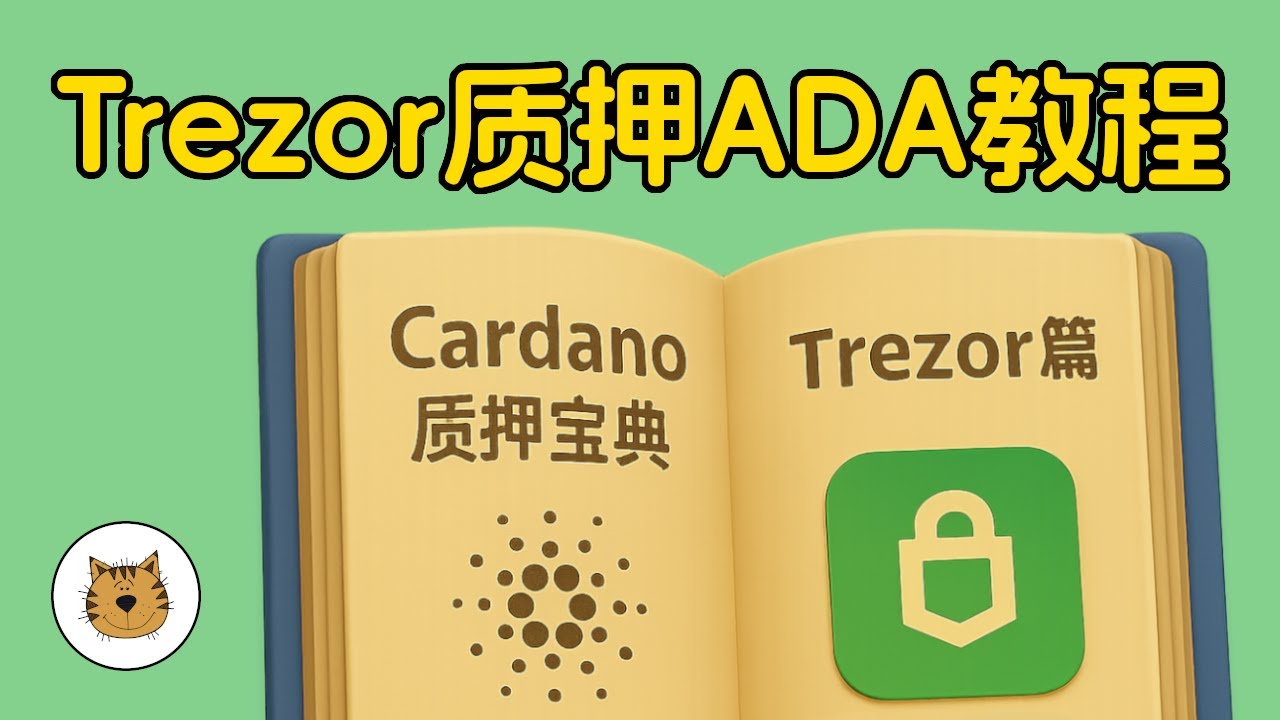 Trezor冷钱包质押ADA教程，如何使用Trezor来质押ADA？硬件钱包质押Cardano不能选择矿池？怎么办？使用Trezor钱包链接AdaLite选择矿池质押挖矿演示教程