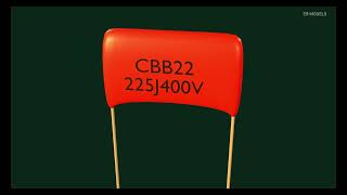 Capacitor 400V225J 22Uf Pitch 20M 225J400V 225 400V 2200Pf Cbb Polypropylenefilm Capacitor Er Models