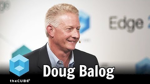 Doug Balog, IBM - #IBMEdge - #theCUBE