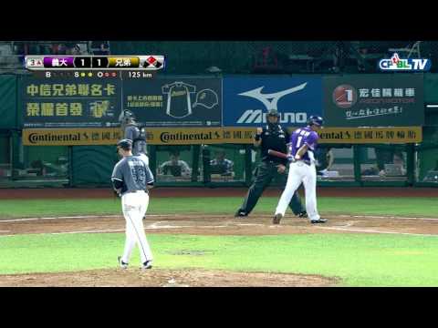 08/28 義大 vs 兄弟 賽後，艾迪頓首次先發精彩表現，主投6.2局送出7K