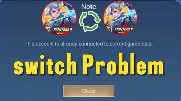 This Account Is Already Connected to Current Game Data / MLBB Switch Problem