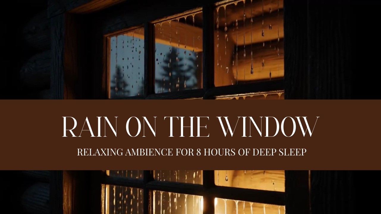 Rain on the Window | Relaxing Ambience for 8 Hours of Deep Sleep - YouTube