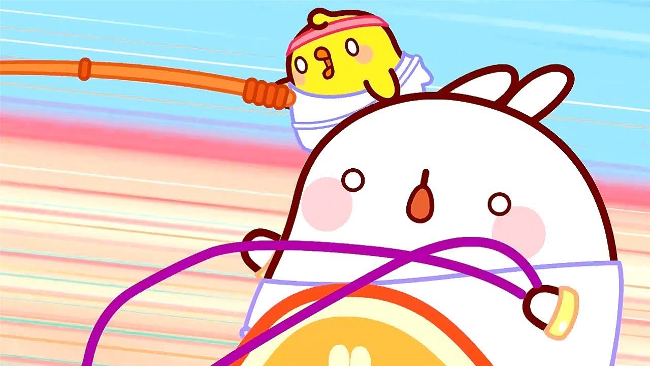The Charriot Race 🤩 Molang - Full Episode 🌸 Toon Mania - Princess World