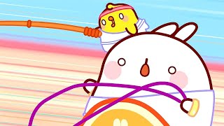 The Charriot Race 🤩 Molang - Full Episode 🌸 Toon Mania - Princess World