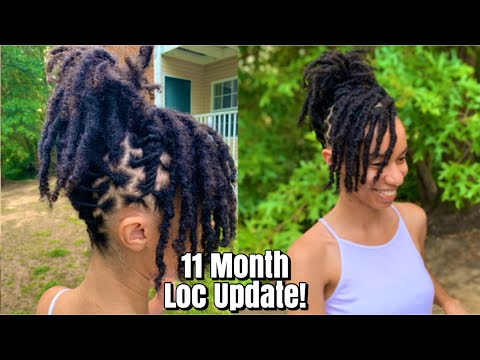 11 Month Loc Update! | They're Dropping! | Comb Coil Locs