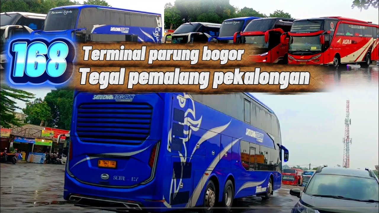 168 SCANIA DOUBLE DECKER TERMINAL PARUNG ‼️HUNTING BUS TERMINAL PARUNG