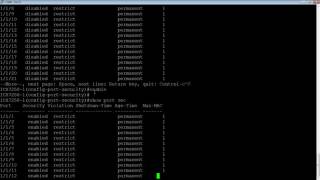 BROCADE CAMPUS  - PORT SECURITY