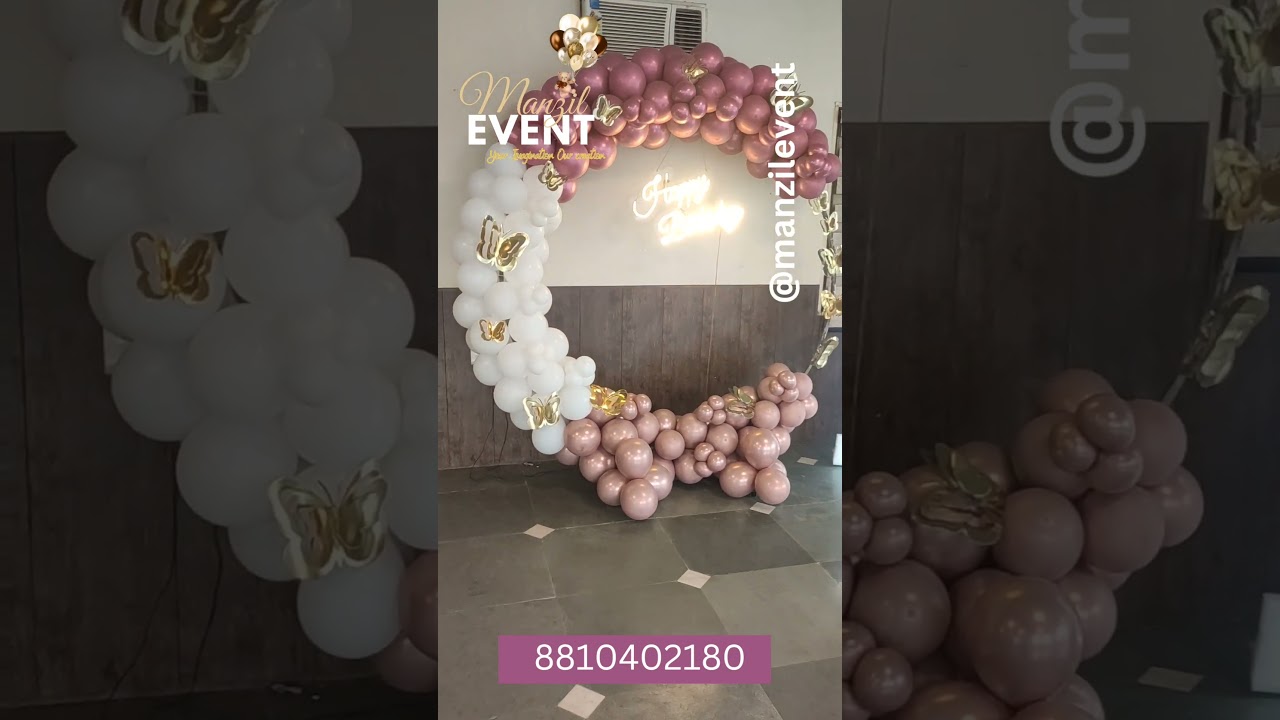 Balloon decoration, Balloon decoration ideas, Birthday planner in delhi, Birthday planner in dwarka