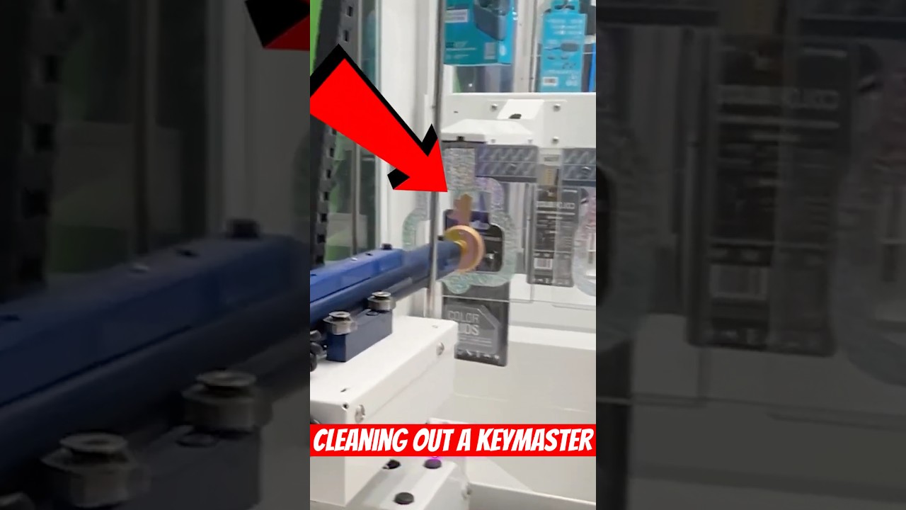 I Cleaned Out A Key Master Arcade Game! #shorts #keymaster #arcadegame #arcadegames
