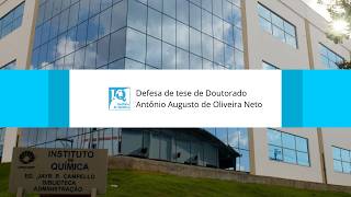 Defesa de Tese de Doutorado de Antônio Augusto de Oliveira Neto screenshot 4