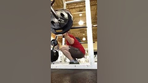 Paused squats 185 1/3
