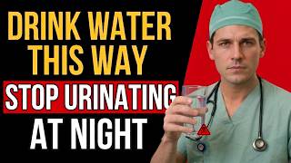 UROLOGIST REVEALS: How to drink water to avoid getting up at night!