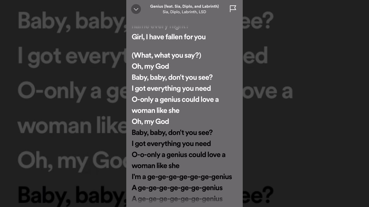 SIA DIPLO LABRINTH LSD GENIUS LYRICS Sia Labrinth Genius Lyrics Lyricvideo Song Edit