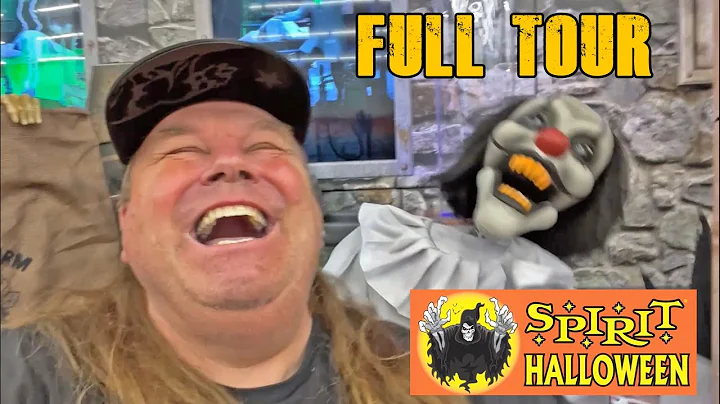 Spirit Halloween store full tour 2022 hunting animatronics ,decor, costumes