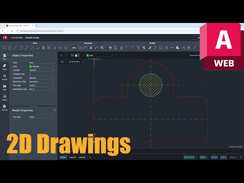 AutoCAD Web - 2D Drawing Basics
