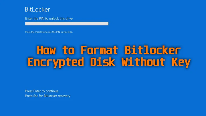 How to Format Bitlocker Encrypted Disk Without Key - 天天要聞