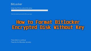 How to Format Bitlocker Encrypted Disk Without Key screenshot 4