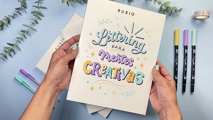 RUBIO lanza su cuaderno más descarado para los amantes del lettering –  Graficatessen