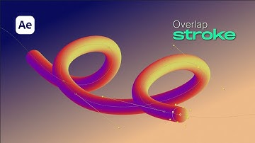 How to Create Overlapping Stroke Effect in After Effects (No Plugins)