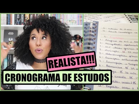 Vídeo: Como faço um cronograma de estudo realista?