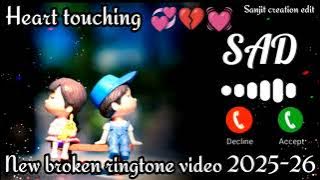 Viral Best Romantic Ringtone 2025💔Hindi Ringtone 🥲 Love Story Ringtone Mp3 Ringtone New