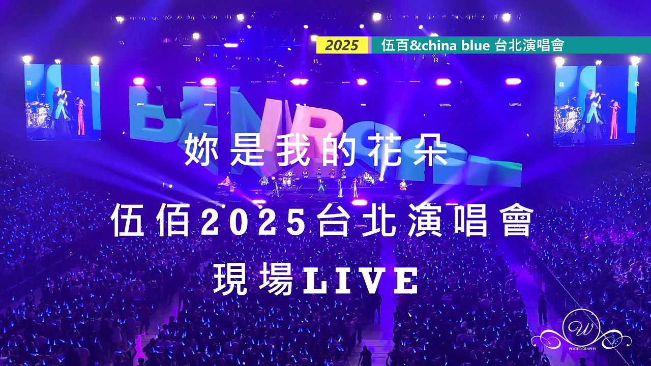 伍佰 妳是我的花朵 2025伍佰演唱會 伍佰世界巡迴演唱會 伍佰&ChinaBlue 2025/6/13