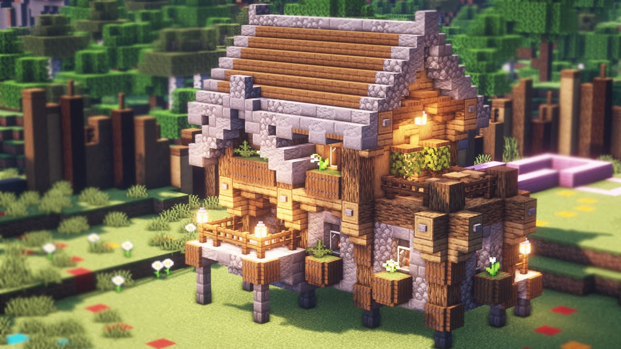 Casa Medieval #minecraft  Minecraft houses, Minecraft architecture,  Minecraft