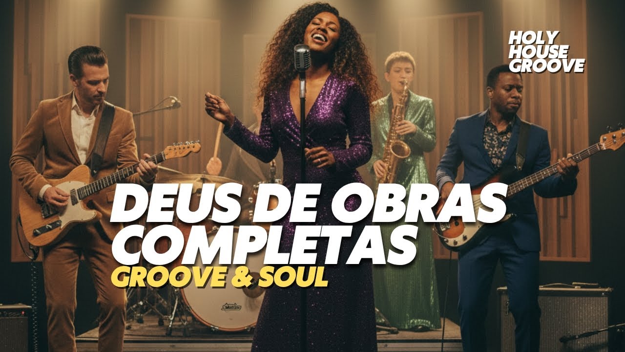 Deus De Obras Completas | Kemilly Santos  VERSÃO GROOVE & SOUL GOSPEL (Cover)