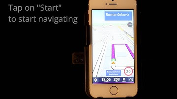 Sygic GPS Navigation for iOS - How to create a simple route
